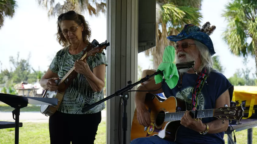 Carolyn and David