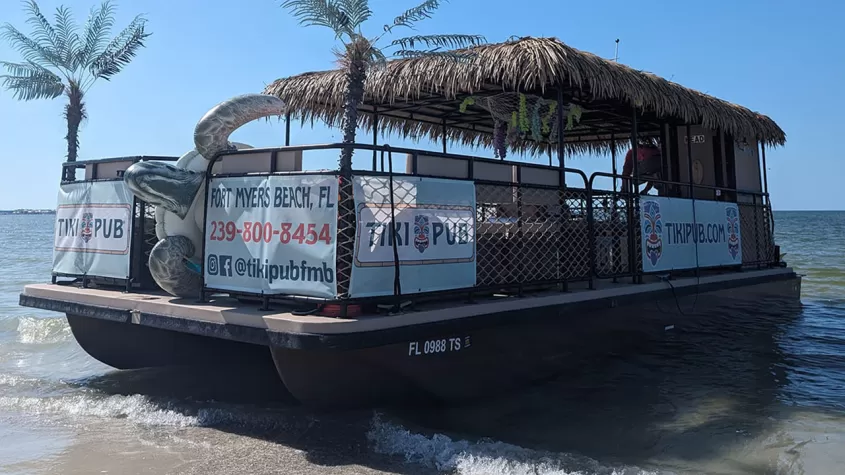 The best tiki boat in southwest florida