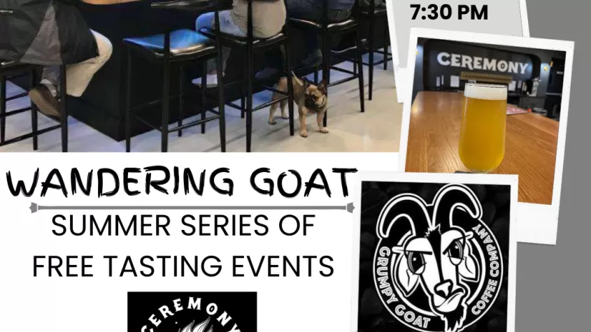 Grumpy Goat Coffee Tasting Event at Ceremony Brewing