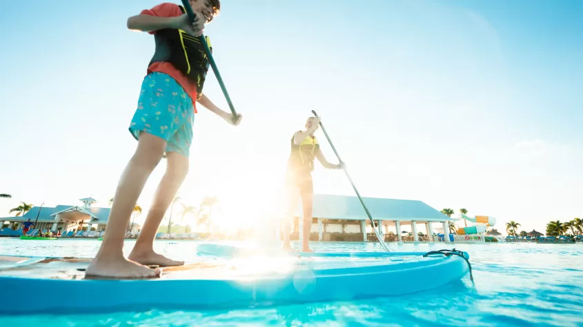 paddleboard brightwater lagoon