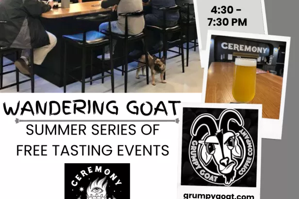 Grumpy Goat Coffee Tasting Event at Ceremony Brewing
